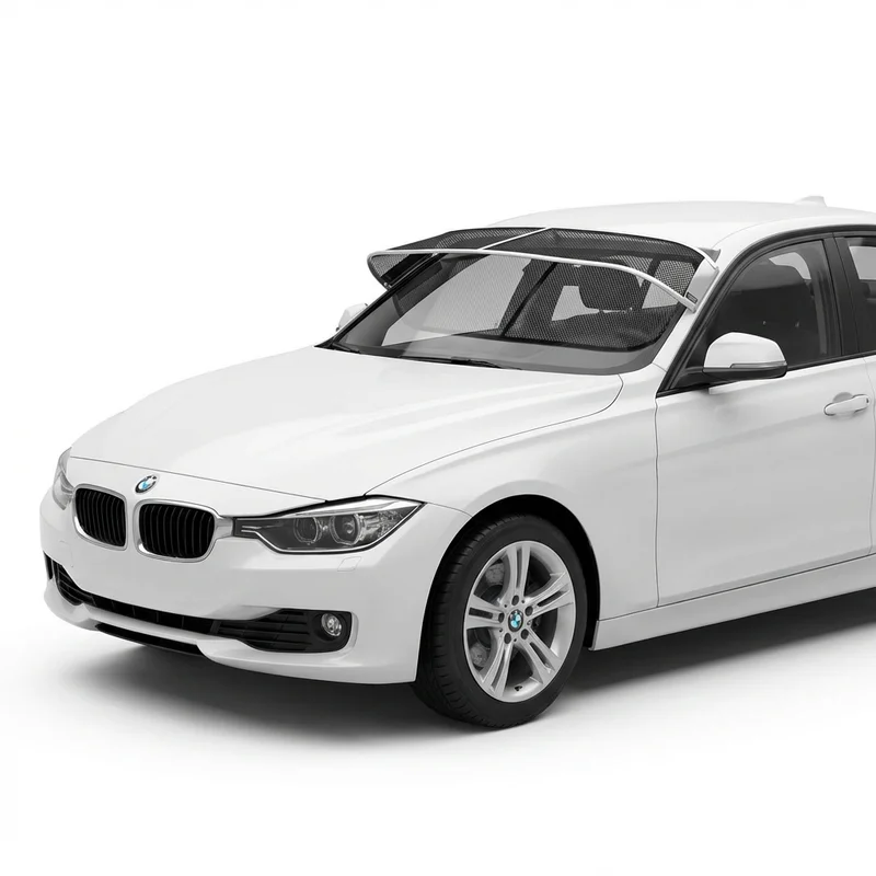 Premium Mesh Windscreen Sunvisor for BMW 328i (1996 - 2016) - 1