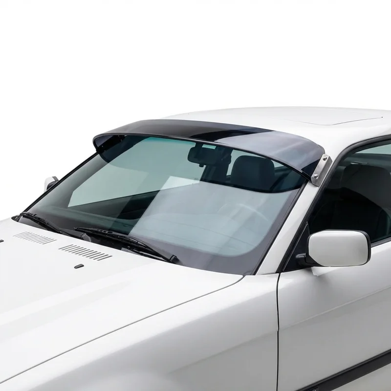 Tinted Acrylic Windscreen Sunvisor for BMW 328is (1996 - 1999) - 1