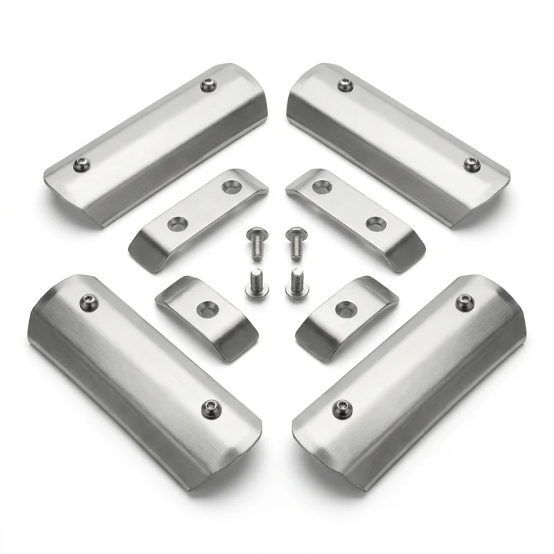 Stainless Steel Mounting Bracket Kit for BMW 328xi (2007 - 2008) - 1