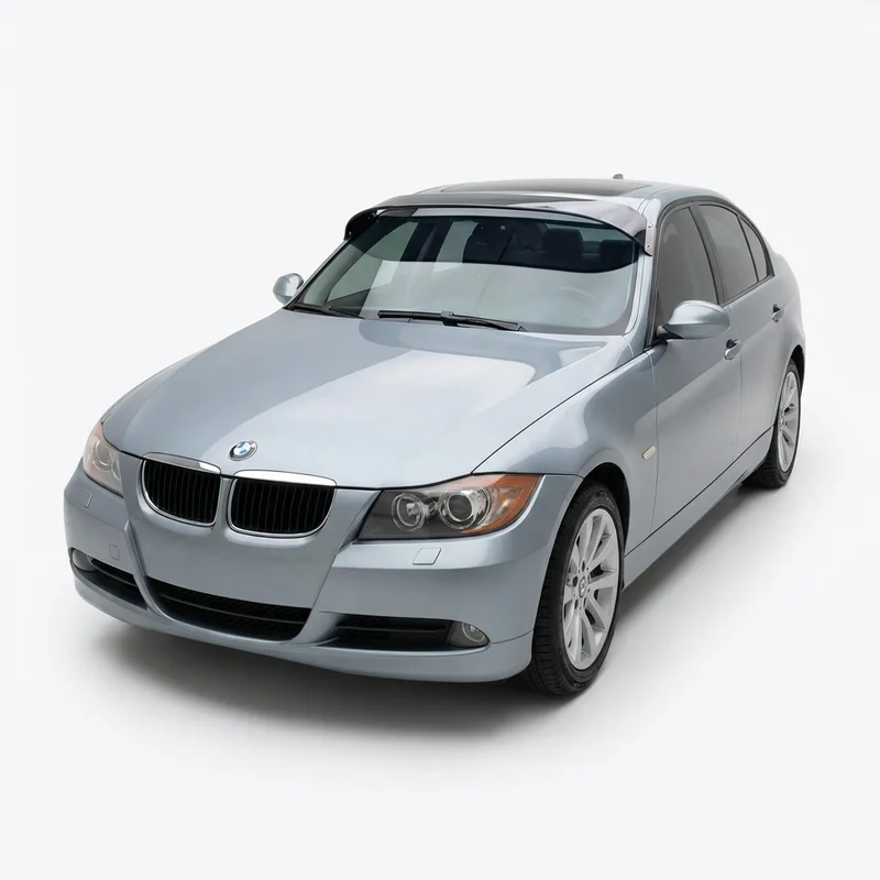 Tinted Acrylic Windscreen Sunvisor for BMW 328xi (2007 - 2008) - 1