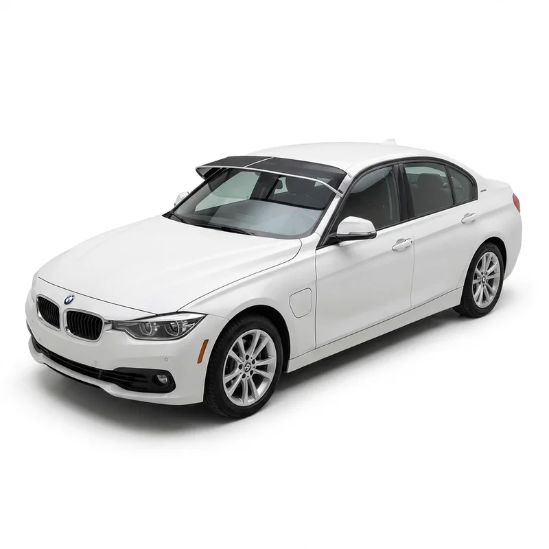 Siatkowa osłona przeciwsłoneczna premium do BMW 330e (2016 - 2023) - 1