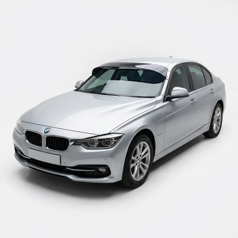 Przyciemniana osłona akrylowa na szybę do BMW 330e (2016 - 2023) - 1