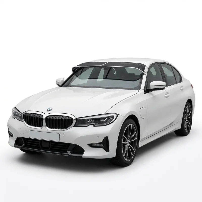 Premium Mesh-Sonnenschutzblende für BMW 330e xDrive (2021 - 2023) - 1