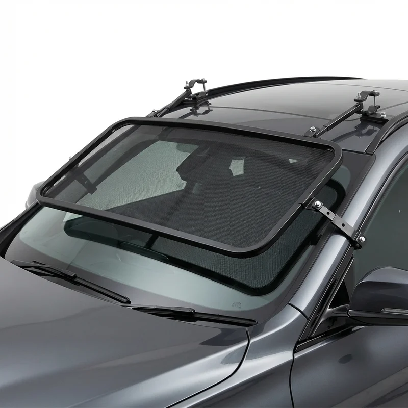 Premium Mesh Windscreen Sunvisor for BMW 330i GT xDrive (2017 - 2019) - 1