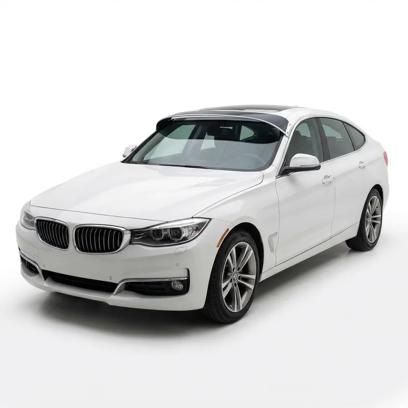 Tinted Acrylic Windscreen Sunvisor for BMW 330i GT xDrive (2017 - 2019) - 1