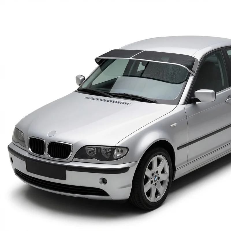 Premium Mesh Windscreen Sunvisor for BMW 330xi (2001 - 2006) - 1