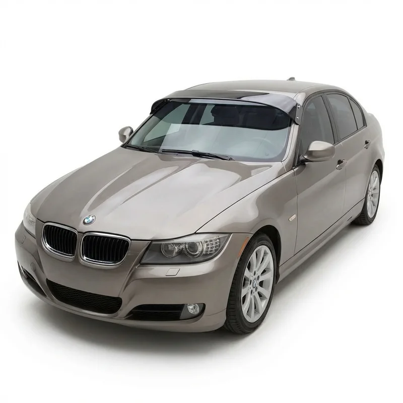 Przyciemniana osłona akrylowa na szybę do BMW 335d (2009 - 2011) - 1