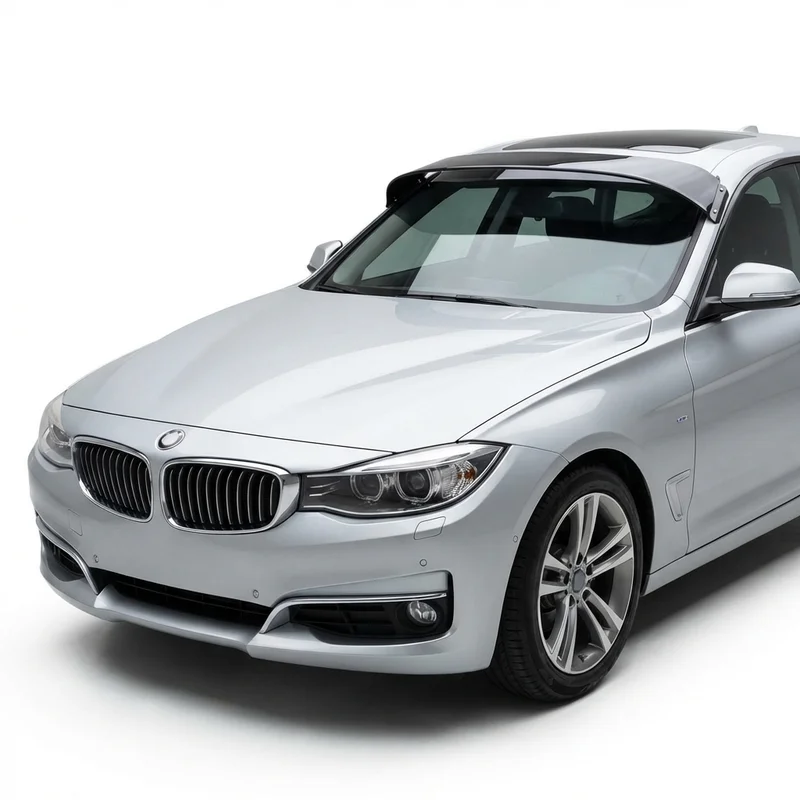 Tinted Acrylic Windscreen Sunvisor for BMW 335i GT xDrive (2014 - 2016) - 1