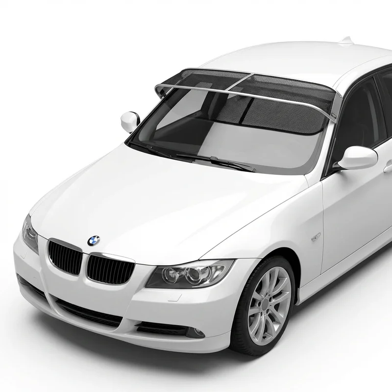 Premium Mesh Windscreen Sunvisor for BMW 335i (2007 - 2015) - 1