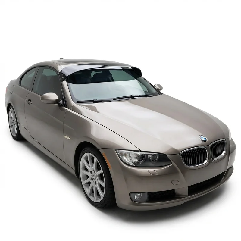 Tinted Acrylic Windscreen Sunvisor for BMW 335i (2007 - 2015) - 1