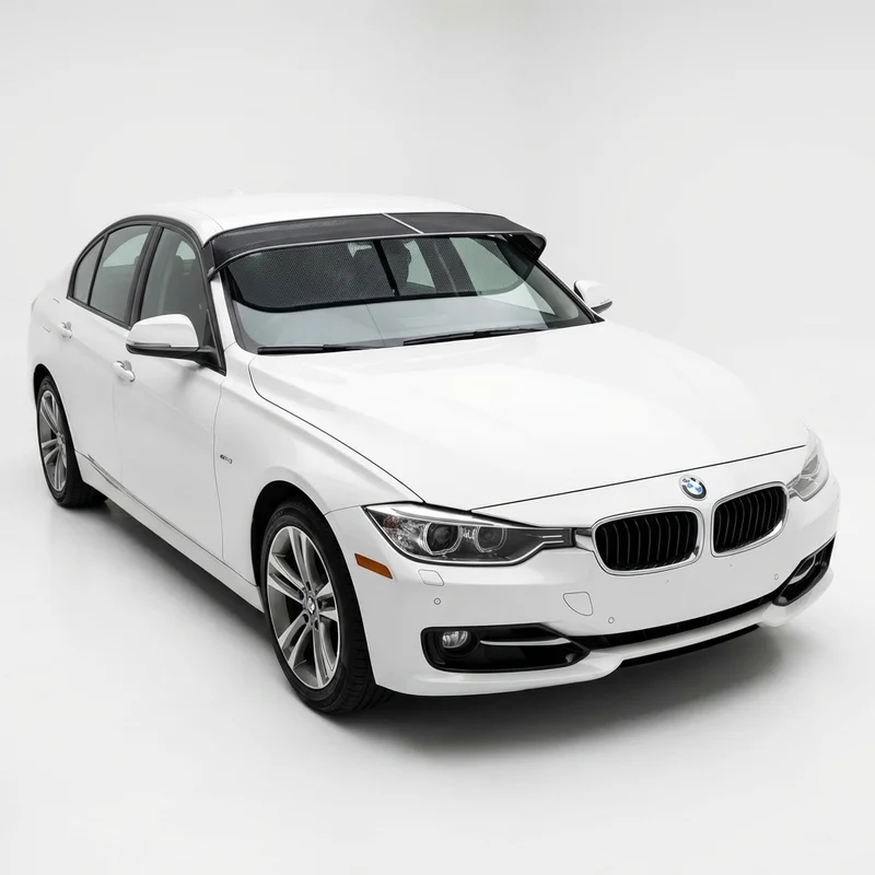 Premium Mesh Windscreen Sunvisor for BMW 335i xDrive (2009 - 2015) - 1