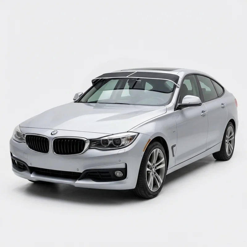 Premium Mesh Windscreen Sunvisor for BMW 340i GT xDrive (2017 - 2019) - 1