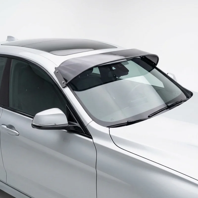 Tinted Acrylic Windscreen Sunvisor for BMW 340i GT xDrive (2017 - 2019) - 1