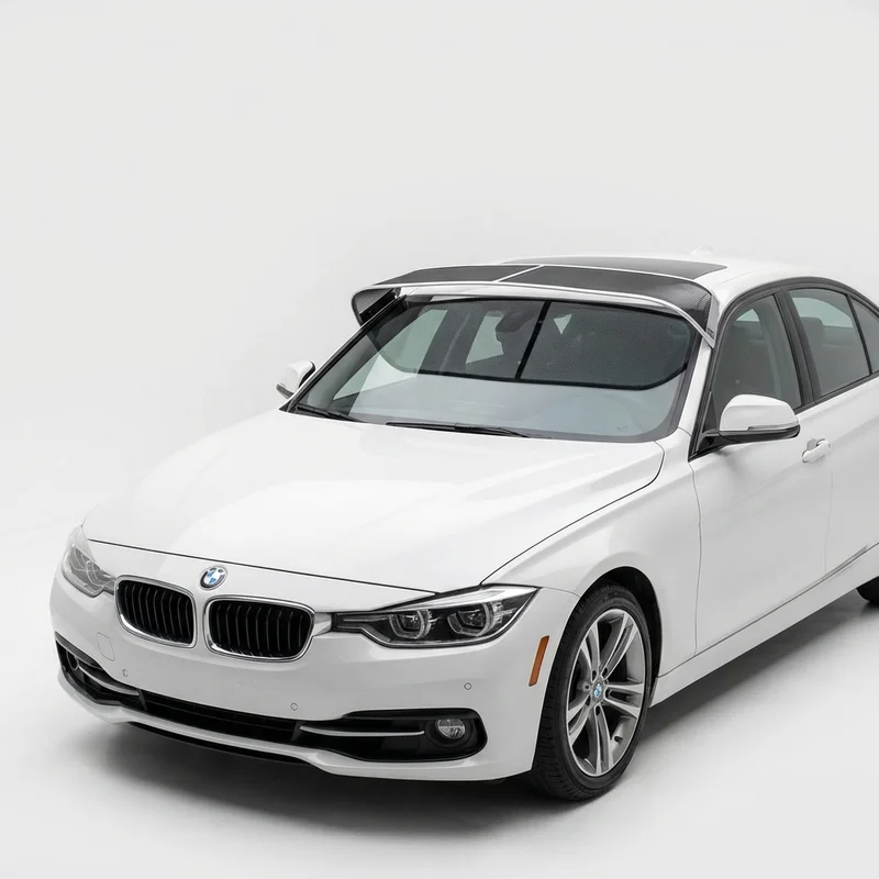 Premium Mesh Windscreen Sunvisor for BMW 340i xDrive (2016 - 2018) - 1