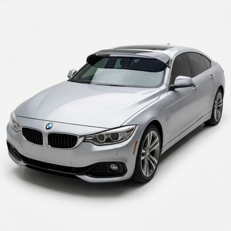 Tinted Acrylic Windscreen Sunvisor for BMW 428i Gran Coupe (2015 - 2016) - 1