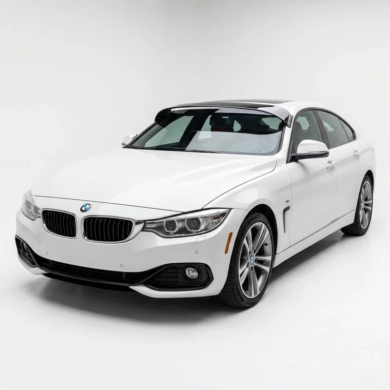 Tinted Acrylic Windscreen Sunvisor for BMW 428i xDrive Gran Coupe (2015 - 2016) - 1