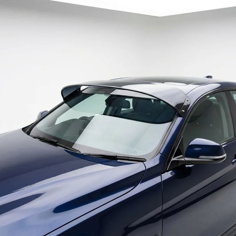 Tinted Acrylic Windscreen Sunvisor for BMW 430i Gran Coupe (2017 - 2023) - 1