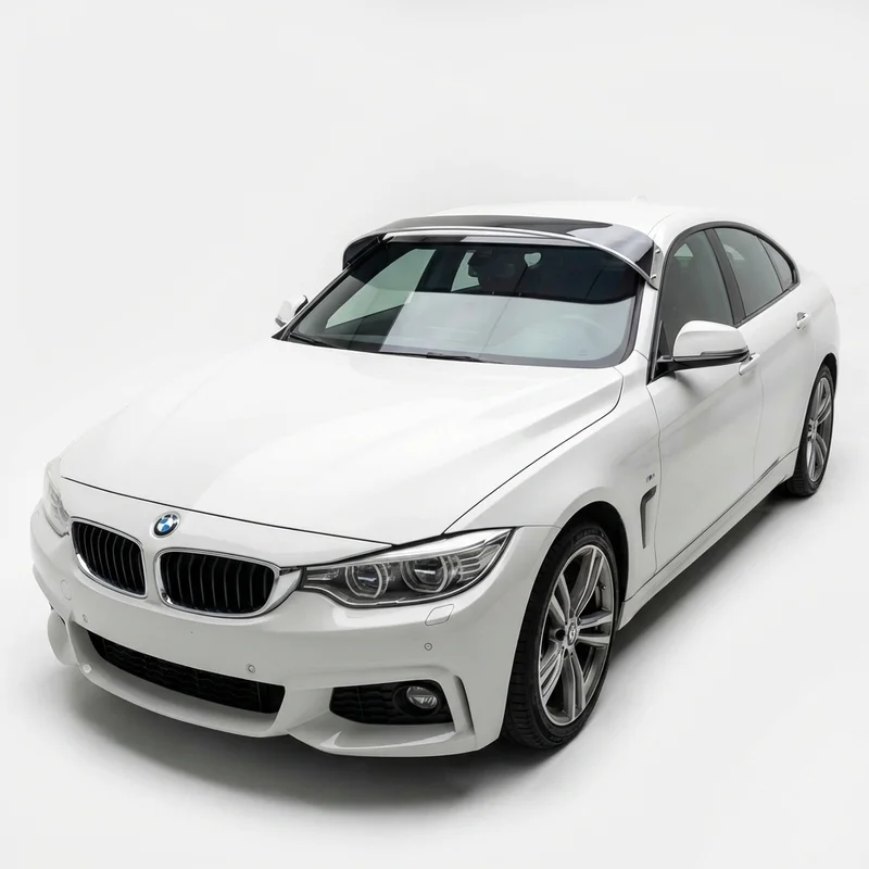 Tinted Acrylic Windscreen Sunvisor for BMW 435i xDrive Gran Coupe (2015 - 2016) - 1