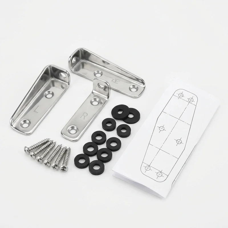 Stainless Steel Mounting Bracket Kit for BMW 440i Gran Coupe (2017 - 2023) - 1