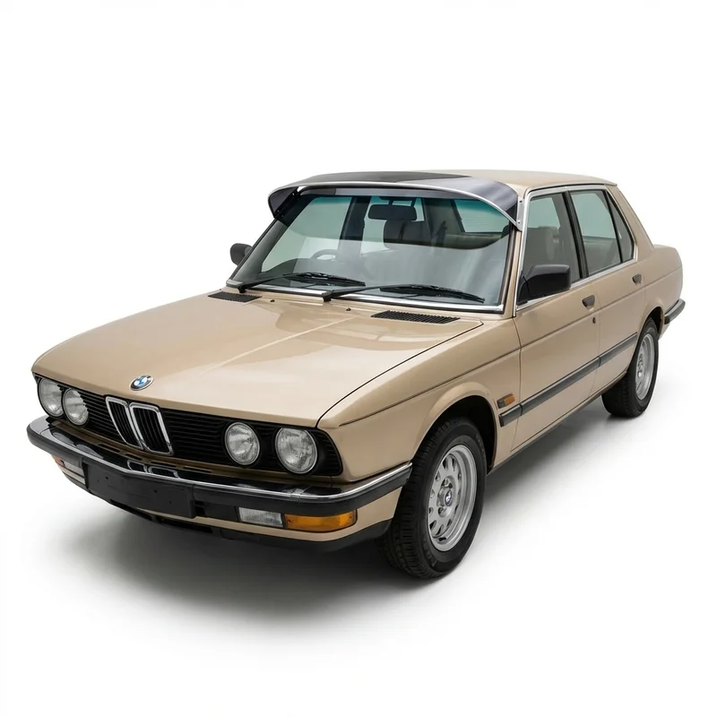 Tinted Acrylic Windscreen Sunvisor for BMW 524td (1985 - 1986) - 1