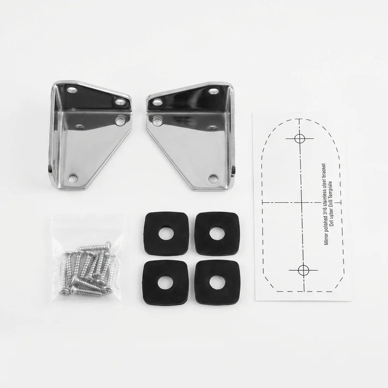 Stainless Steel Mounting Bracket Kit for BMW 525i (1989 - 2010) - 1
