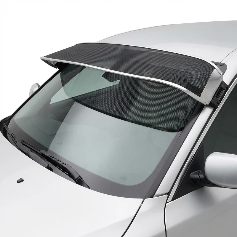 Premium Mesh Windscreen Sunvisor for BMW 525xi (2006 - 2007) - 1