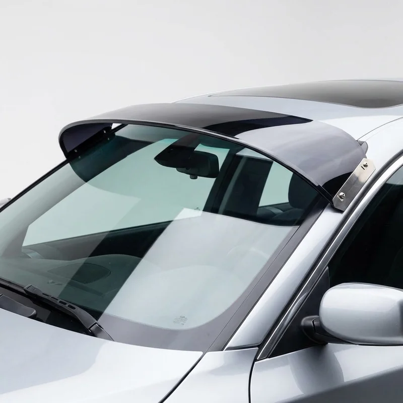 Tinted Acrylic Windscreen Sunvisor for BMW 525xi (2006 - 2007) - 1