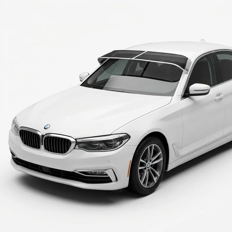 Premium Mesh Windscreen Sunvisor for BMW 530i xDrive (2017 - 2023) - 1