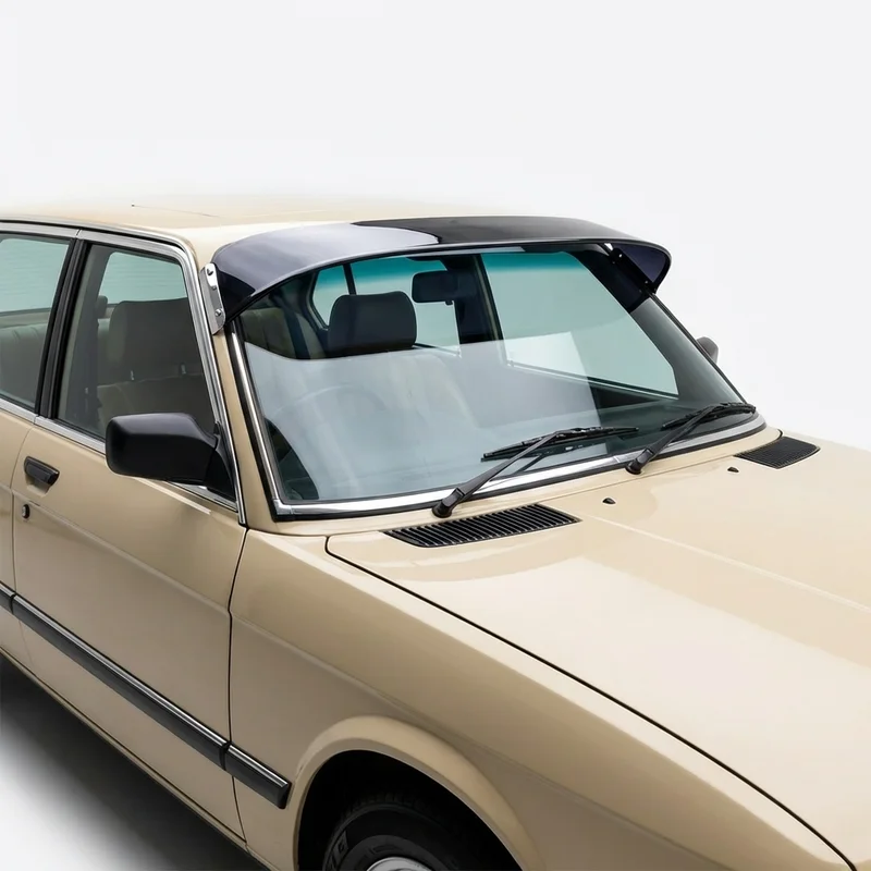 Getönte Acryl-Sonnenschutzblende für BMW 533i (1983 - 1984) - 1