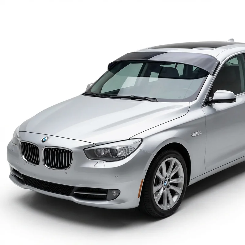 Tinted Acrylic Windscreen Sunvisor for BMW 535i GT xDrive (2011 - 2017) - 1