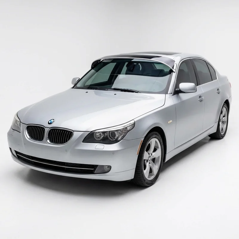 Tinted Acrylic Windscreen Sunvisor for BMW 535xi (2008 - 2008) - 1
