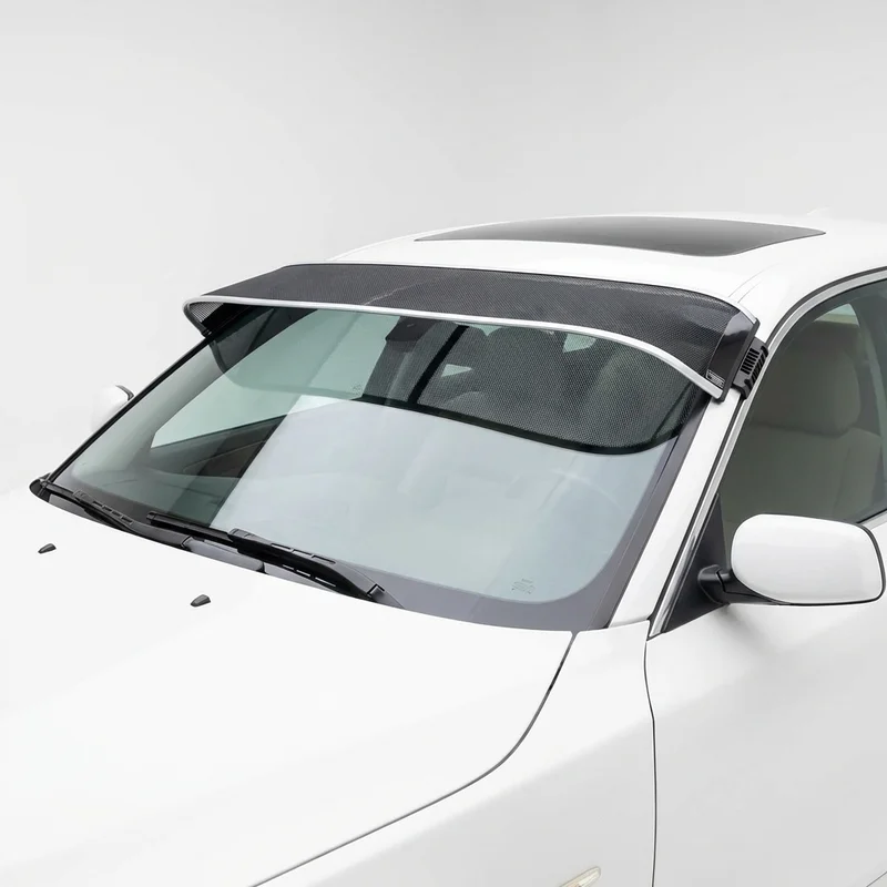 Premium Mesh Windscreen Sunvisor for BMW 545i (2004 - 2006) - 1