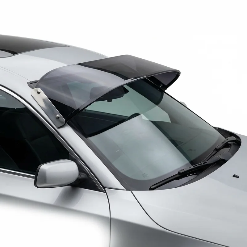 Tinted Acrylic Windscreen Sunvisor for BMW 545i (2004 - 2006) - 1