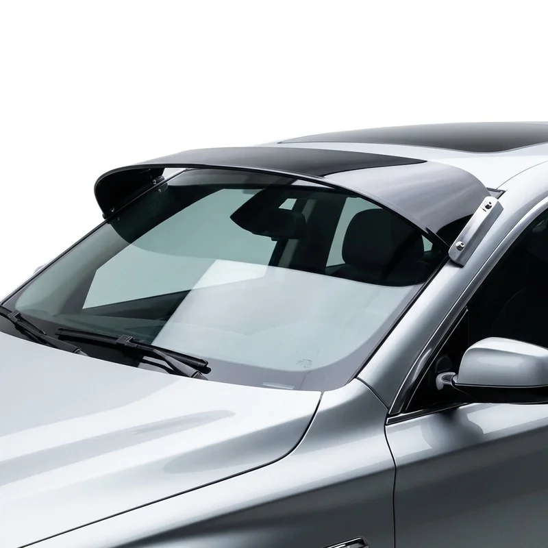 Tinted Acrylic Windscreen Sunvisor for BMW 550i GT xDrive (2010 - 2017) - 1