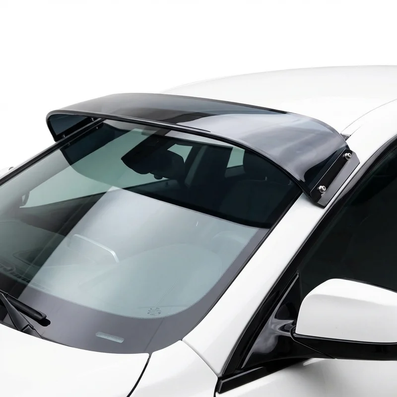 บังแดดกระจกหน้าอะคริลิกสีชา สำหรับ BMW 640i (2012 - 2018) - 1