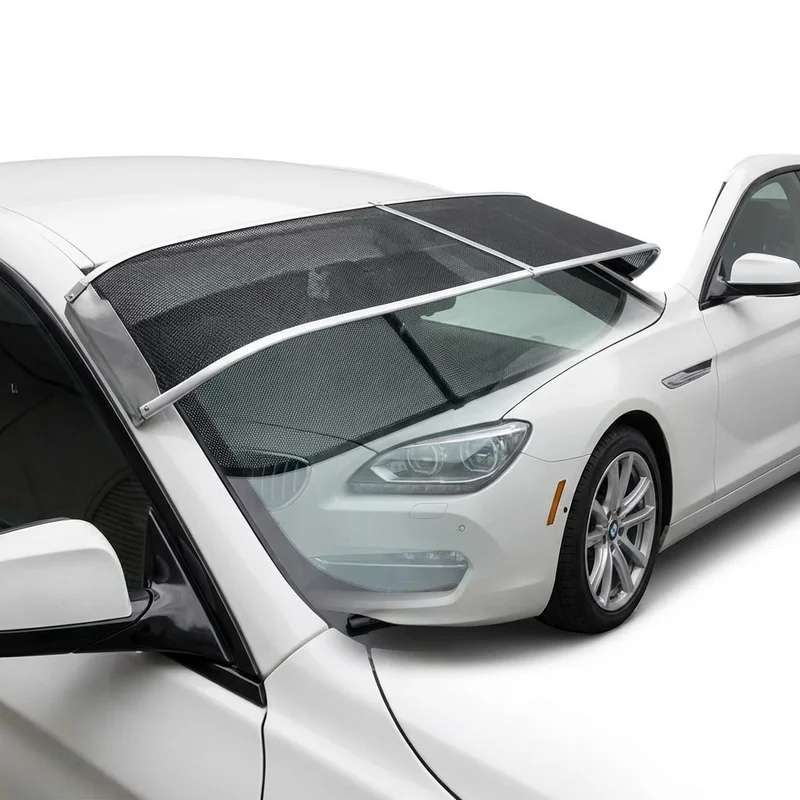 Premium Mesh Windscreen Sunvisor for BMW 640i xDrive Gran Coupe (2014 - 2019) - 1