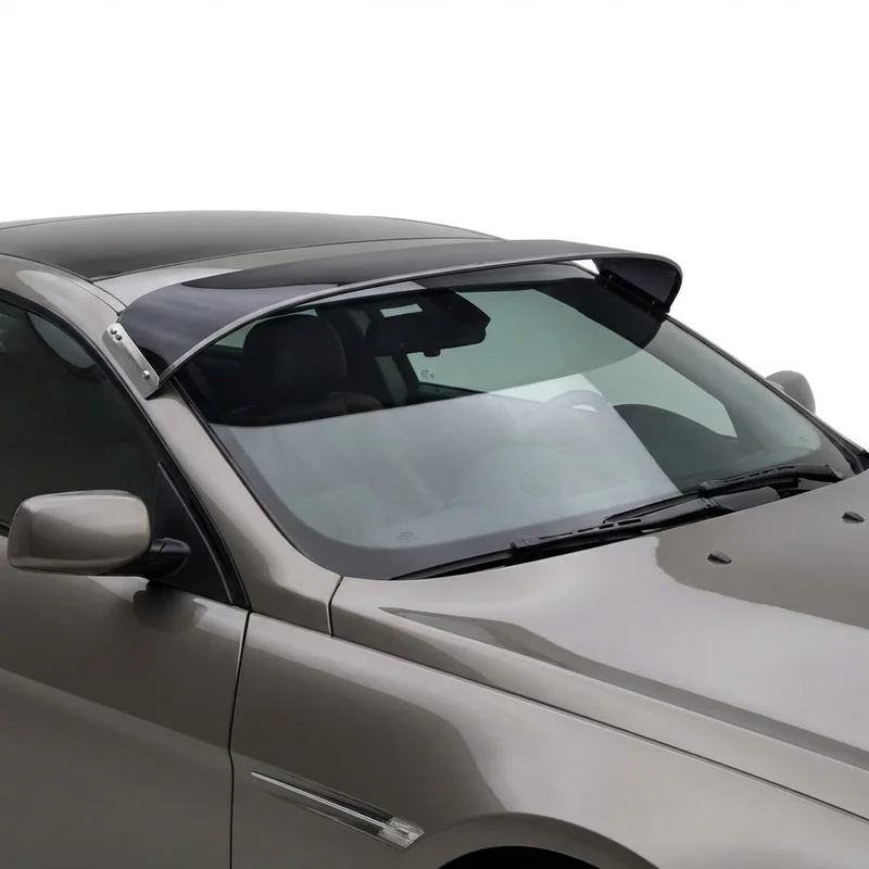 Tinted Acrylic Windscreen Sunvisor for BMW 645Ci (2004 - 2005) - 1