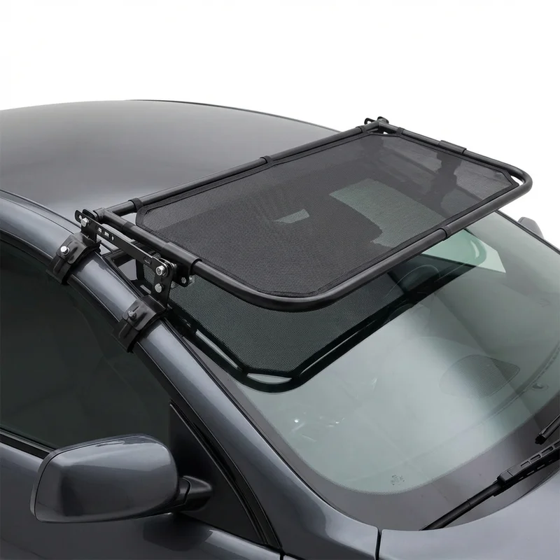 Premium Mesh Windscreen Sunvisor for BMW 650Ci (2006 - 2011) - 1