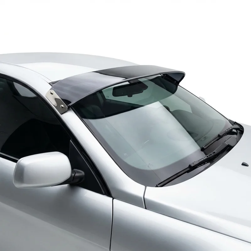 Tinted Acrylic Windscreen Sunvisor for BMW 650Ci (2006 - 2011) - 1