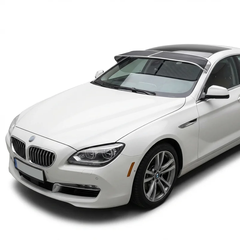 Premium Mesh Windscreen Sunvisor for BMW 650i xDrive Gran Coupe (2013 - 2019) - 1