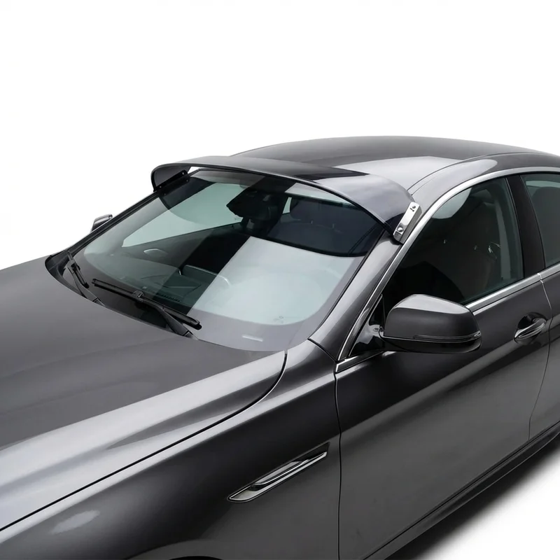 Tinted Acrylic Windscreen Sunvisor for BMW 650i xDrive (2012 - 2018) - 1