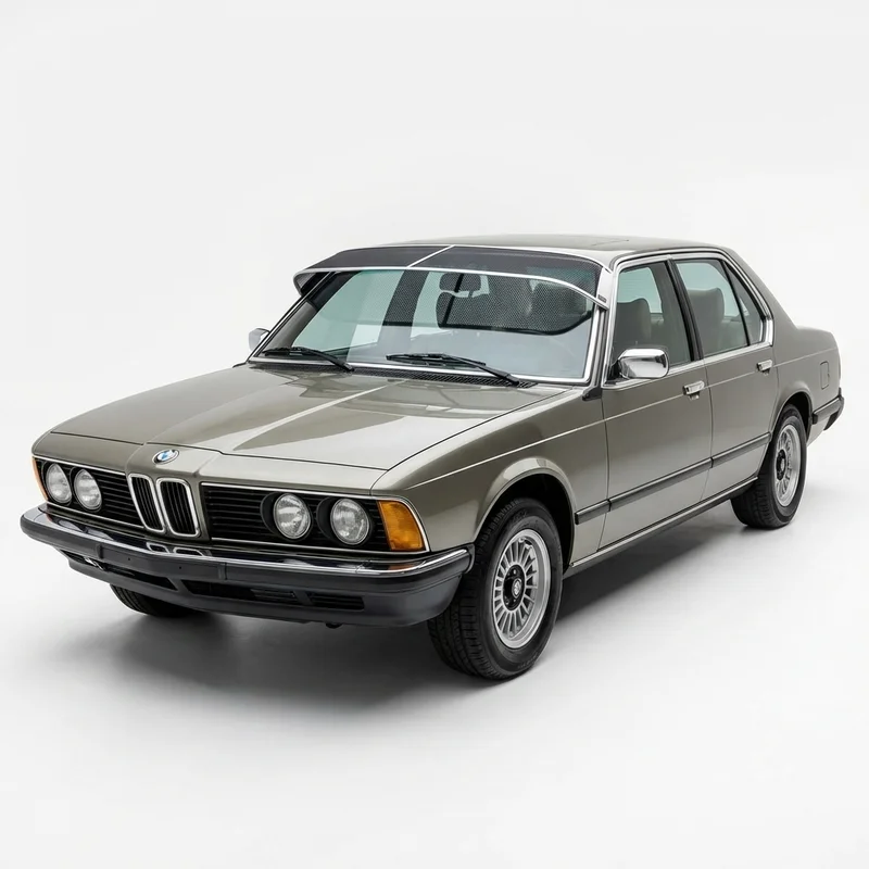 Premium Mesh Windscreen Sunvisor for BMW 733i (1978 - 1984) - 1