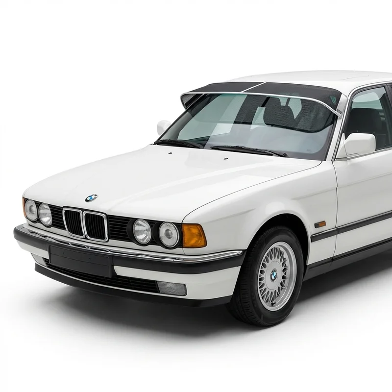 Premium Mesh Windscreen Sunvisor for BMW 735i (1985 - 1992) - 1