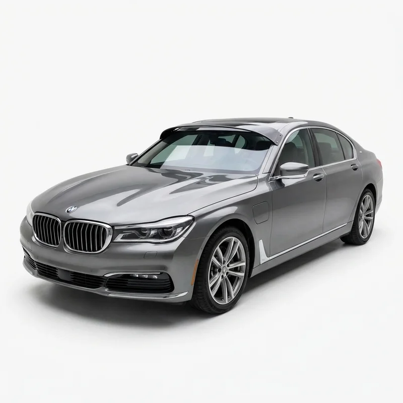 Tónovaná akrylátová sluneční clona pro BMW 740e xDrive (2017 - 2019) - 1