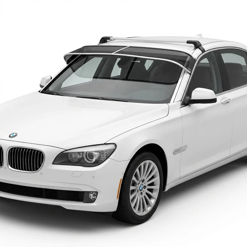 Premium Mesh Windscreen Sunvisor for BMW 740Li xDrive (2013 - 2015) - 1