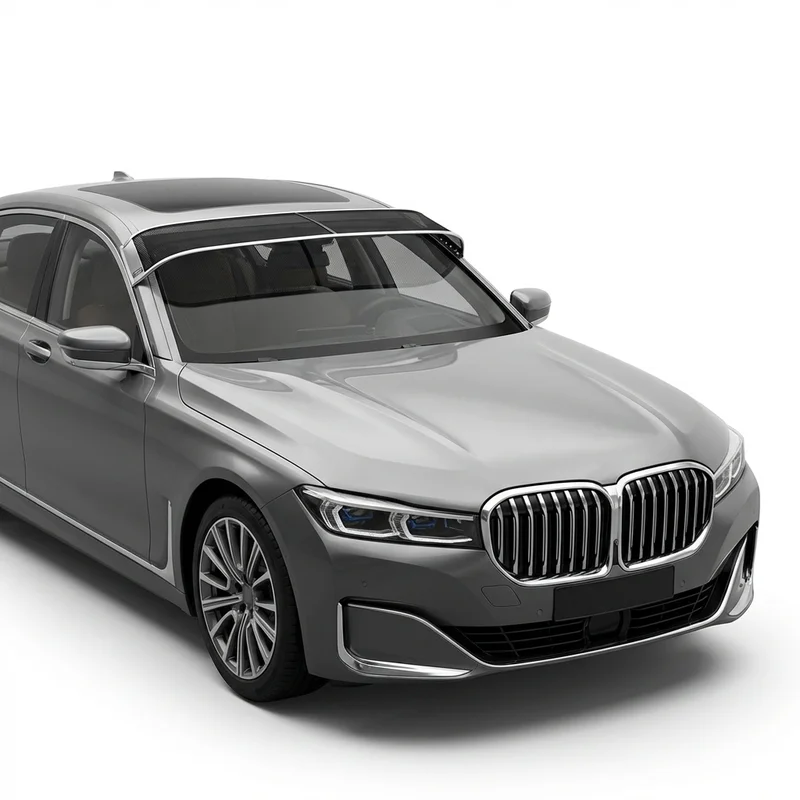 Premium Mesh Windscreen Sunvisor for BMW 745e (2020 - 2022) - 1