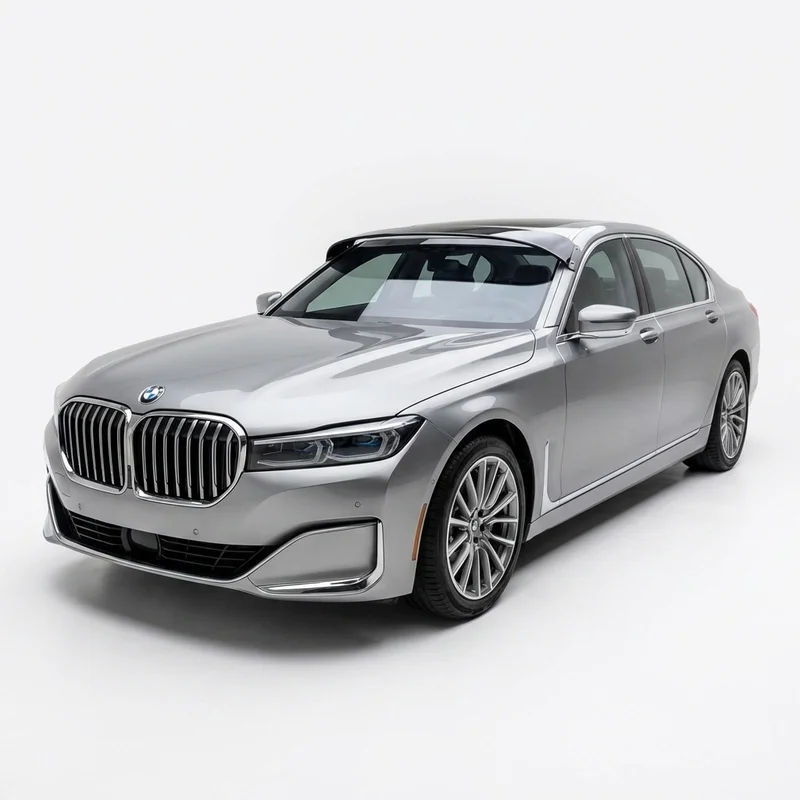 Tinted Acrylic Windscreen Sunvisor for BMW 745e (2020 - 2022) - 1