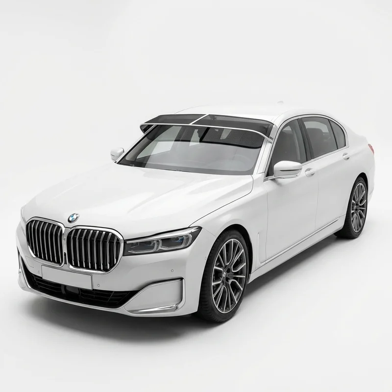 Premium Mesh Windscreen Sunvisor for BMW 745Le xDrive (2020 - 2022) - 1