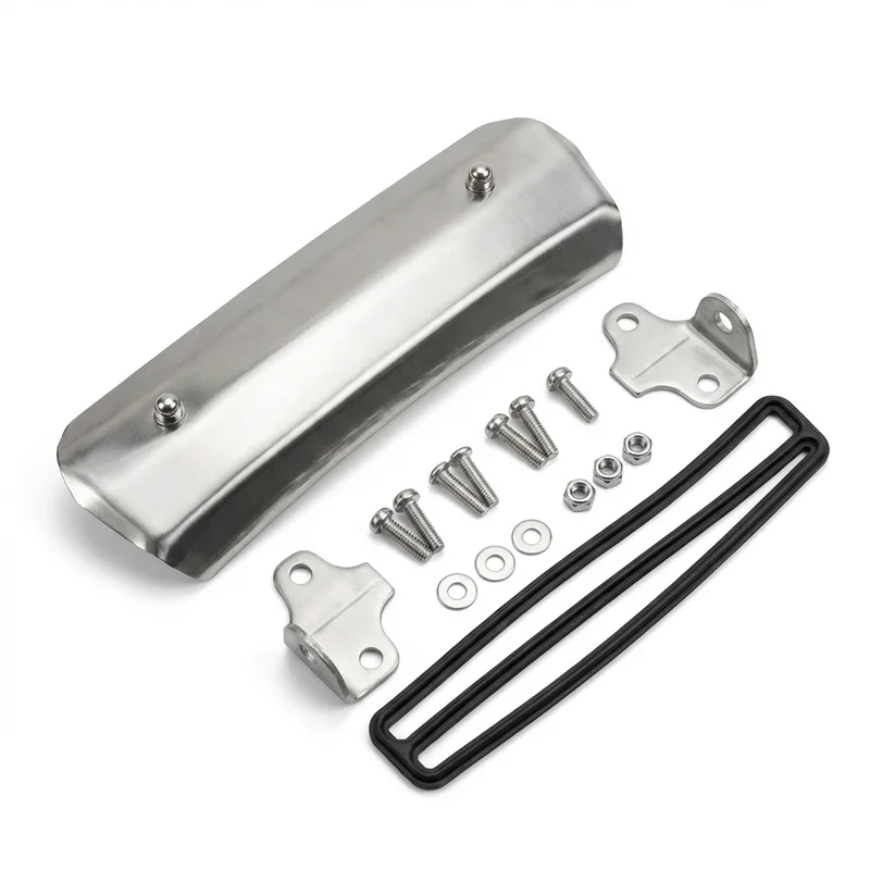 Stainless Steel Mounting Bracket Kit for BMW 750iL (1991 - 2001) - 1