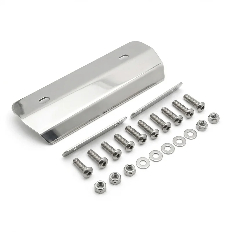 Stainless Steel Mounting Bracket Kit for BMW ActiveHybrid 7 (2013 - 2015) - 1